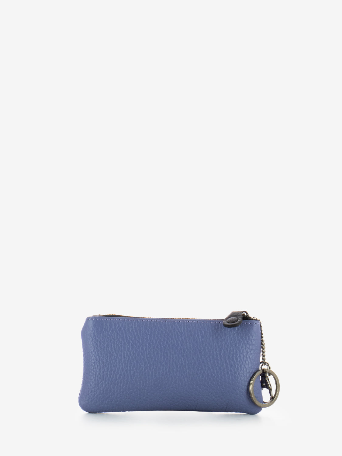 Portachiavi Gkeyholder Plus in pelle martellata fiordaliso
