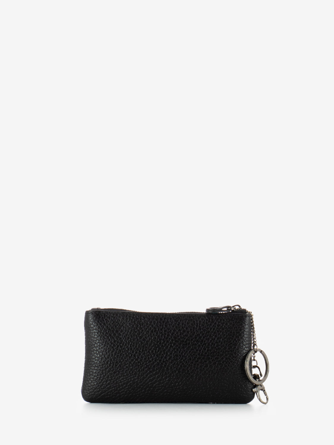 Portachiavi Gkeyholder Plus in pelle martellata nero