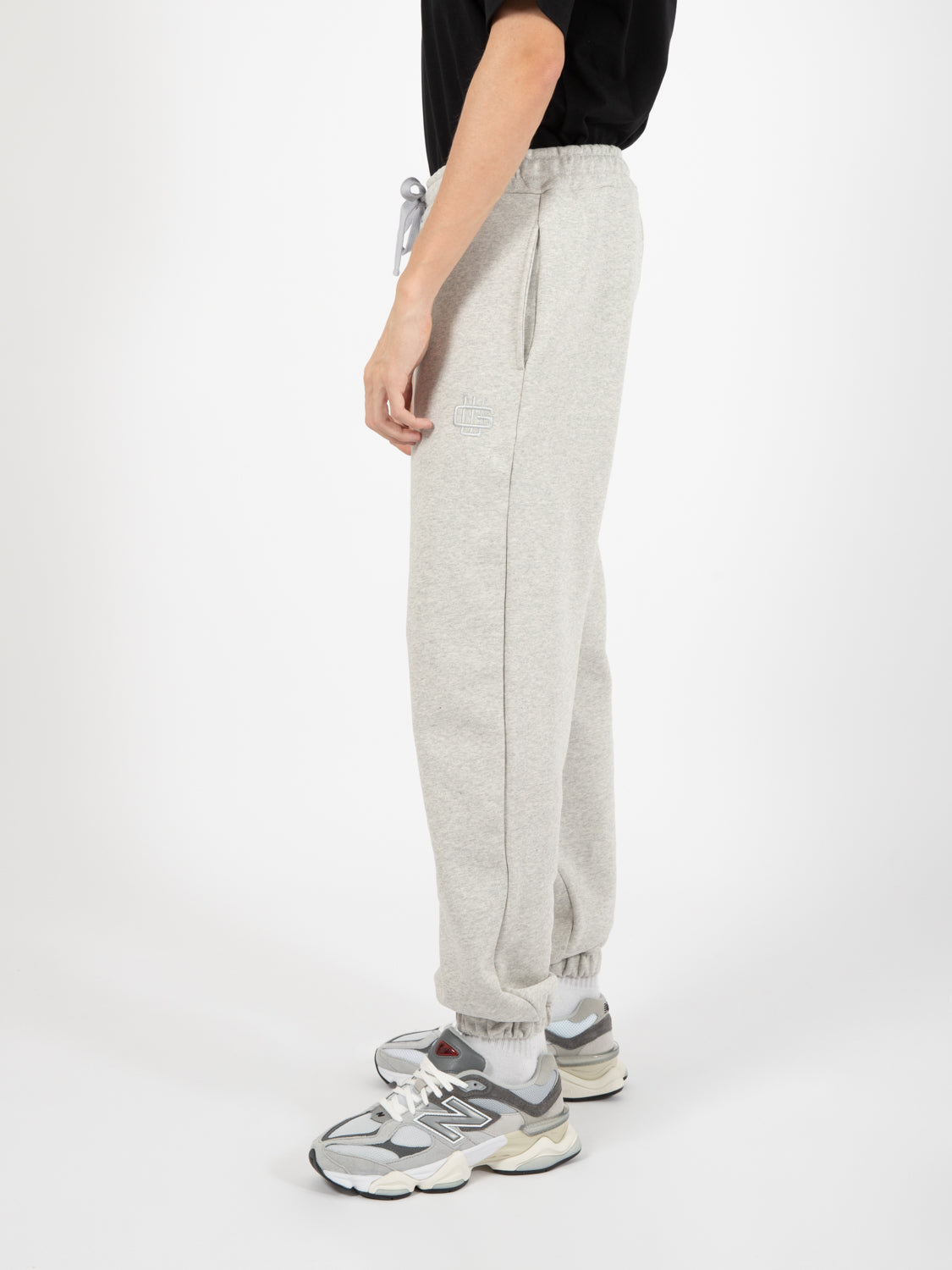 Fleece pants heather grey