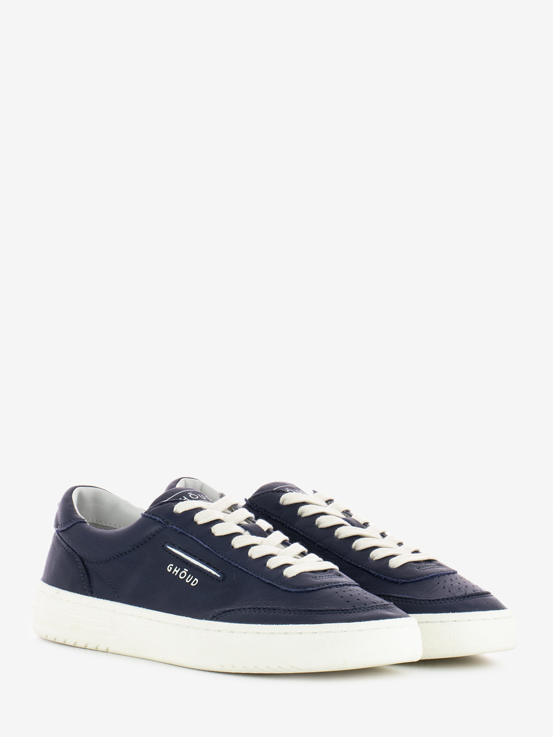 Lido Egypt leather blue sneakers
