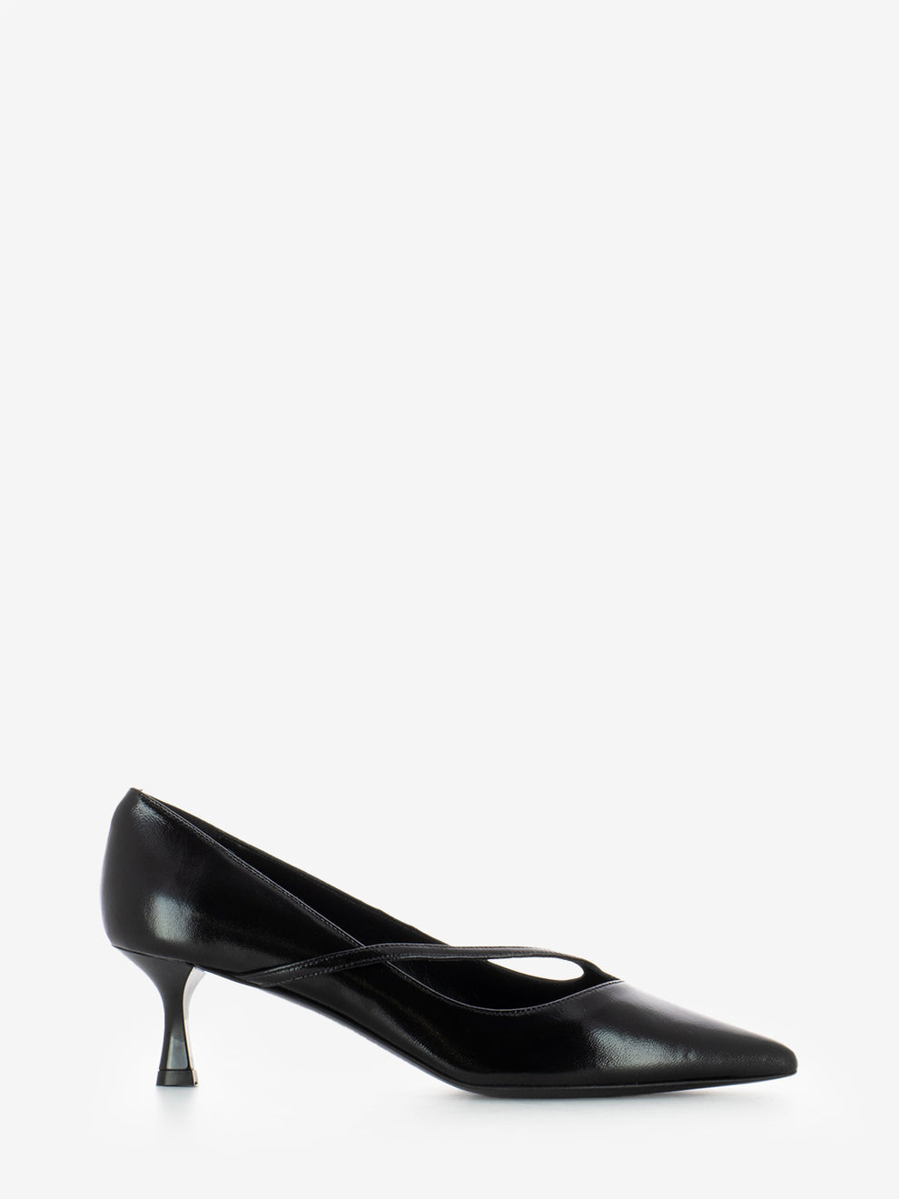 Décolleté cut-out verlux nero