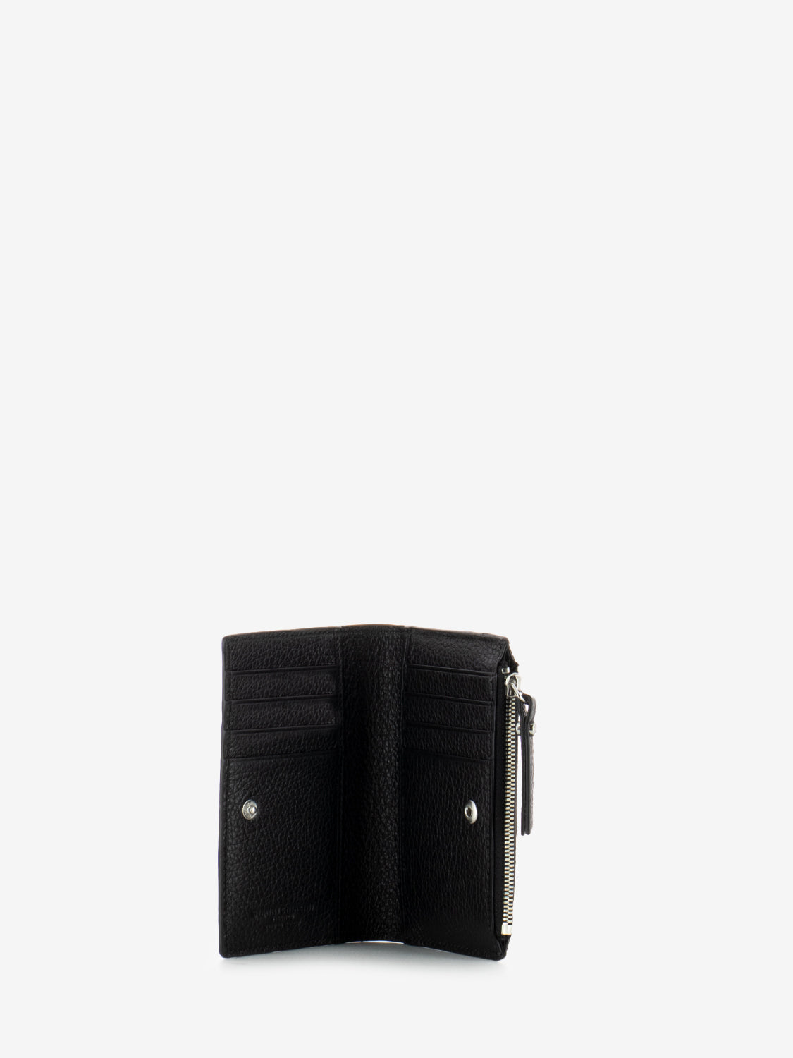Portacarte in pelle nero
