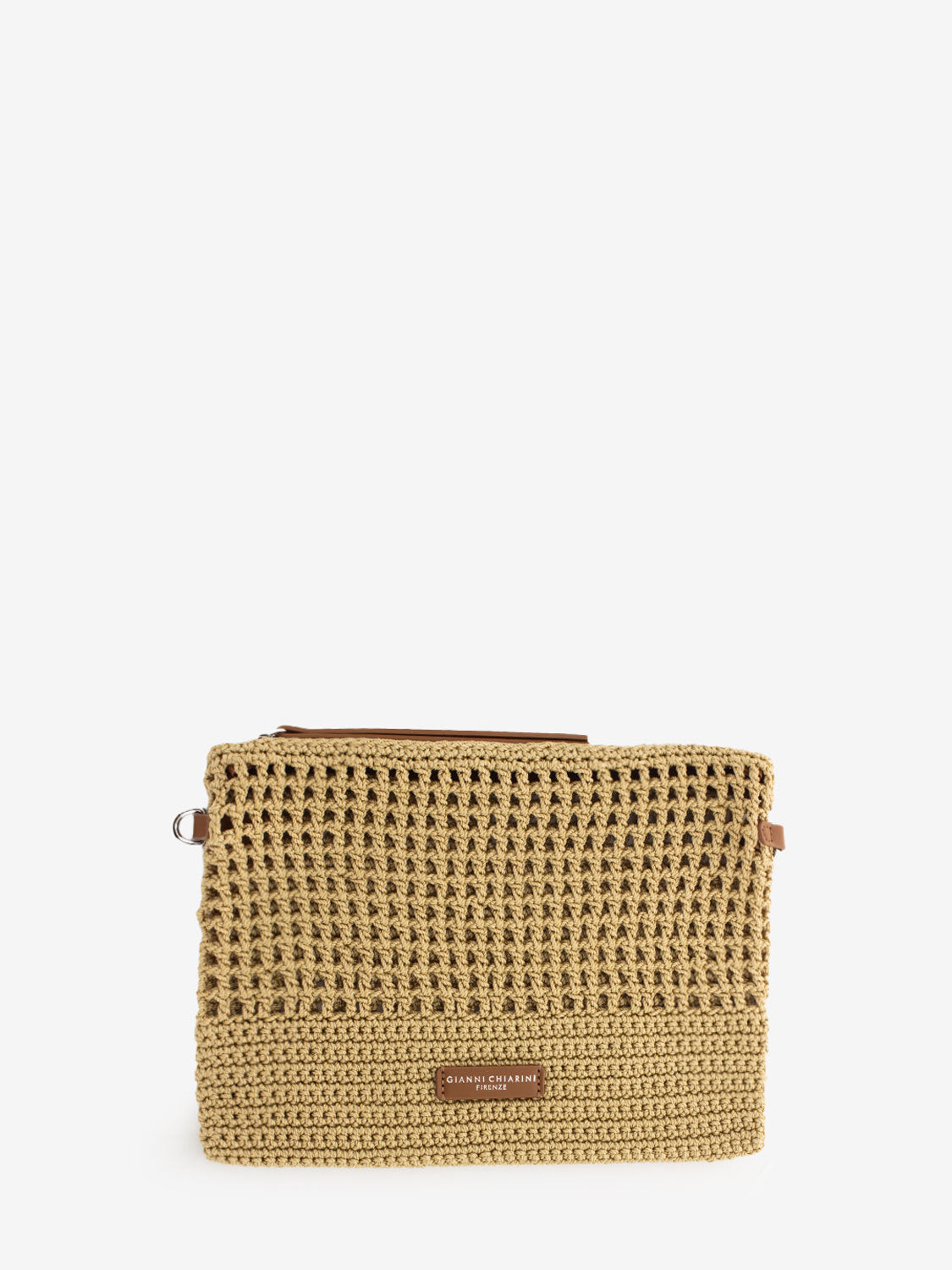 Borsa a tracolla Victoria crochet nature