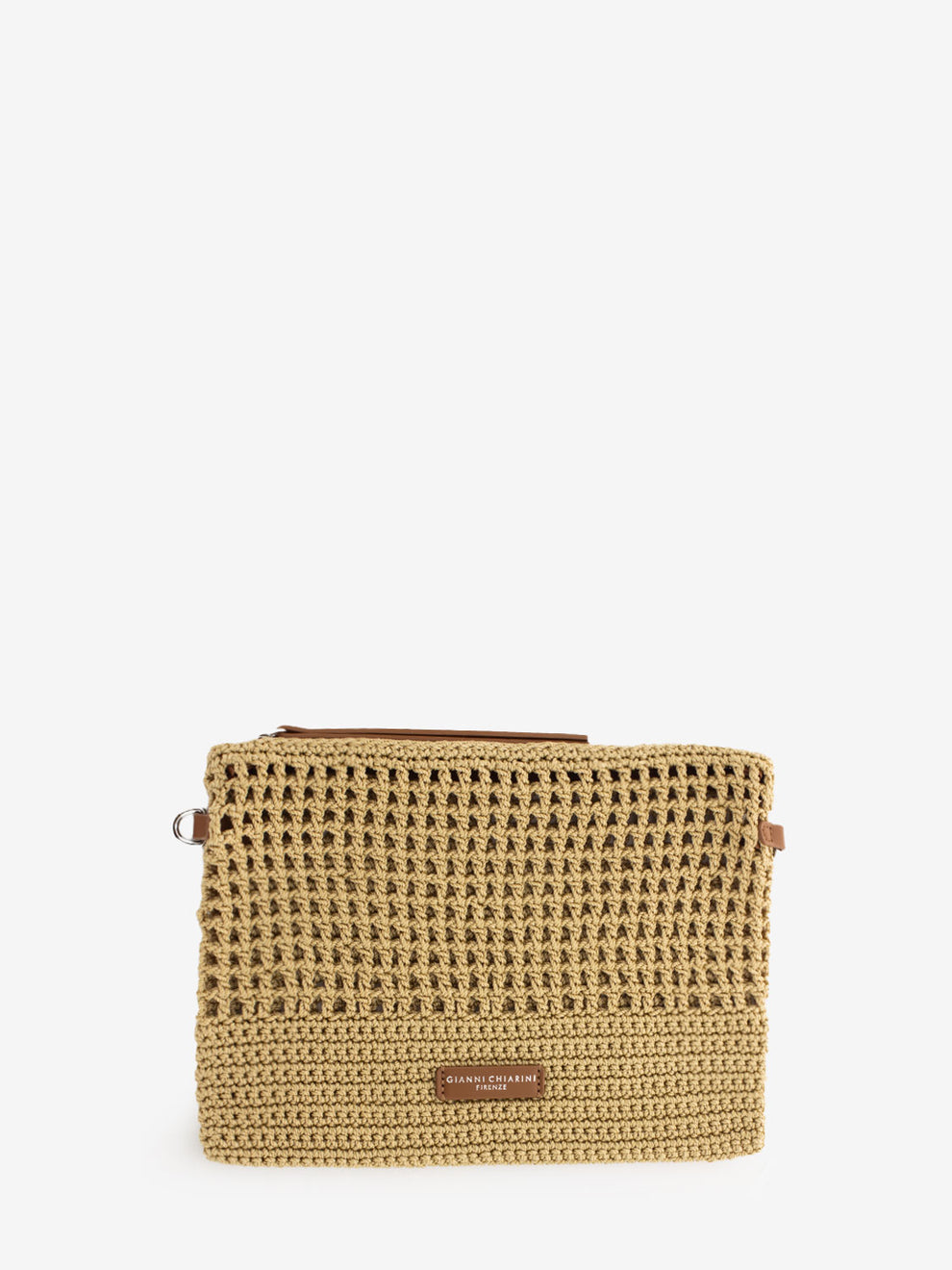 Borsa a tracolla Victoria crochet nature