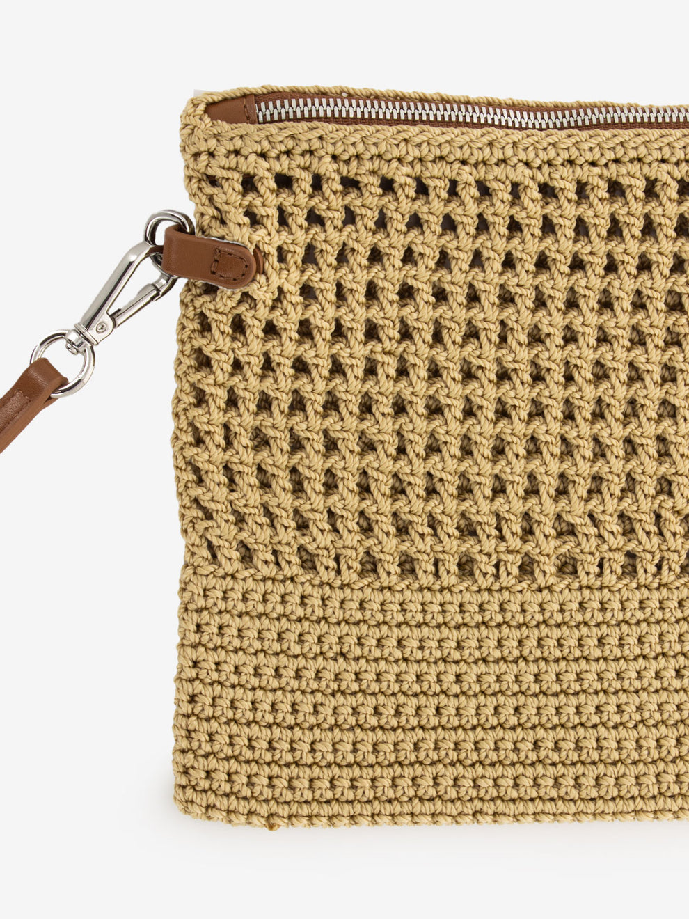Borsa a tracolla Victoria crochet nature