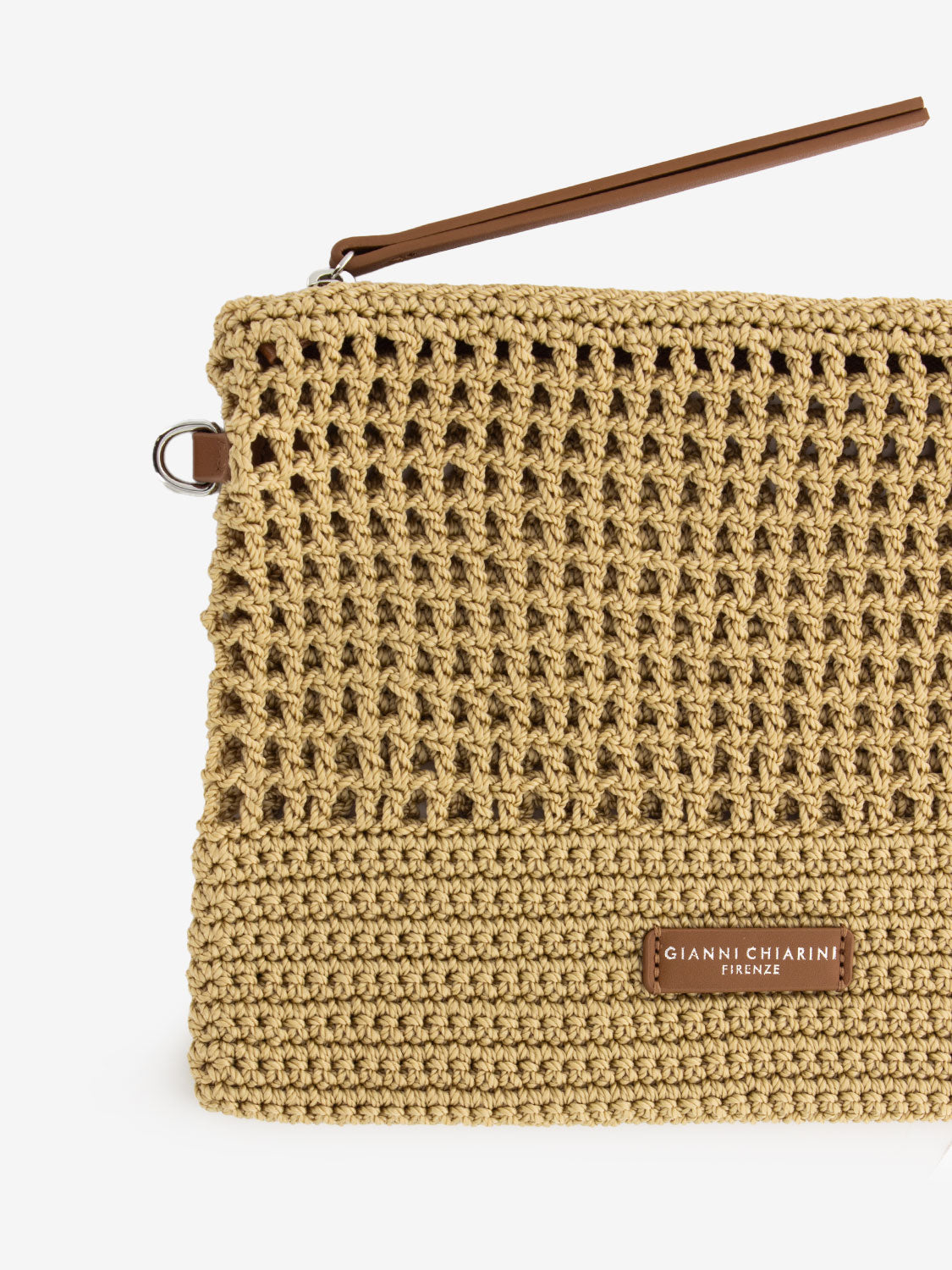 Borsa a tracolla Victoria crochet nature