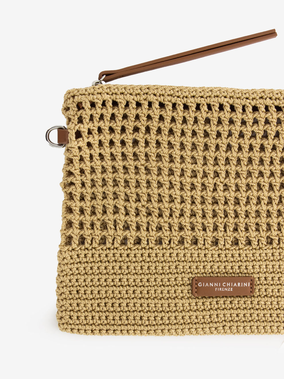 Borsa a tracolla Victoria crochet nature