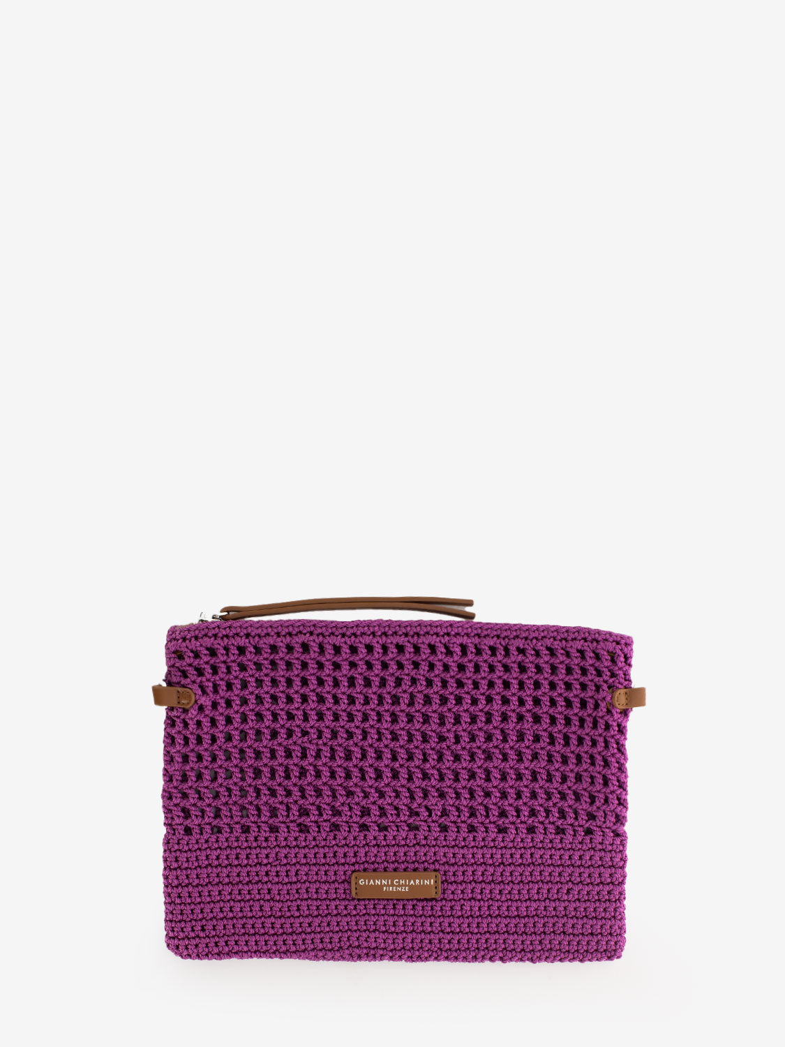 Borsa a tracolla Victoria crochet peonia