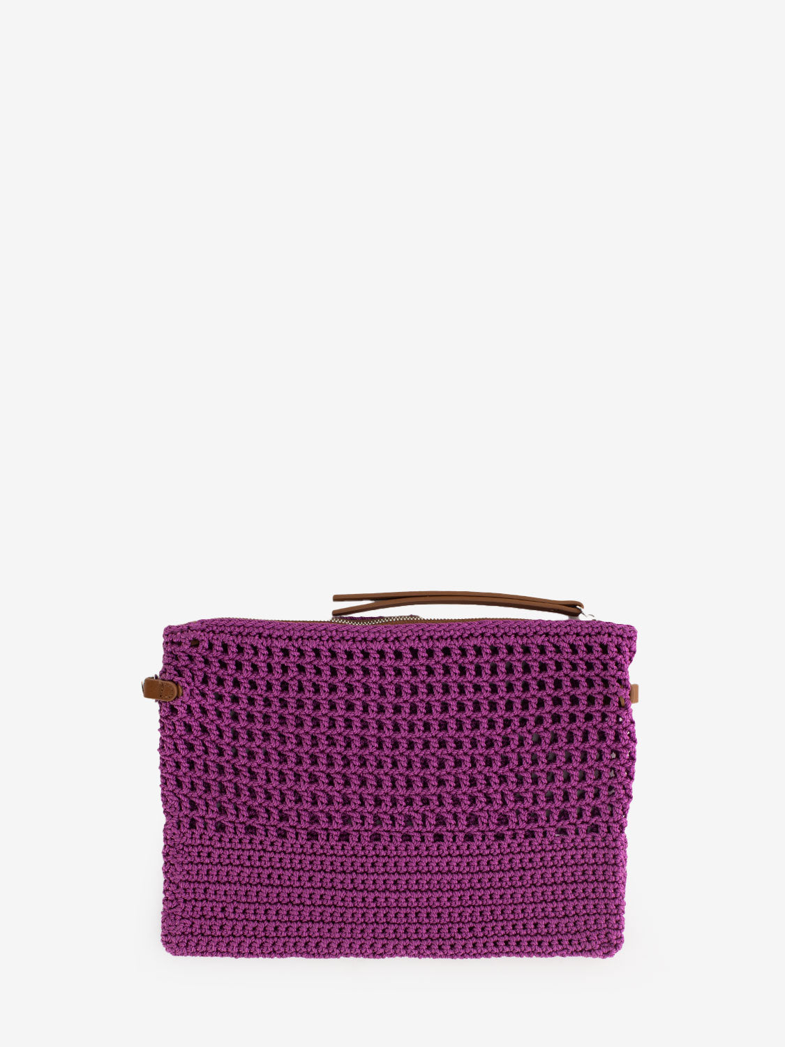 Borsa a tracolla Victoria crochet peonia