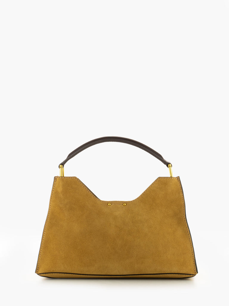 GIANNI CHIARINI - Borsa Aurora S in pelle peanut butter
