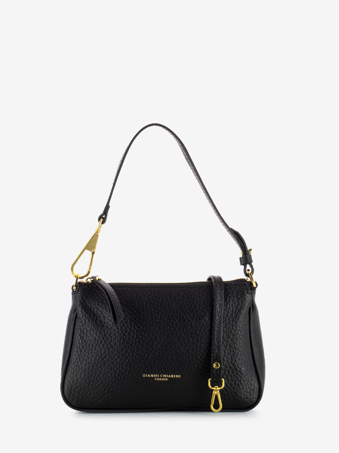 Borsa Brooke in pelle nera