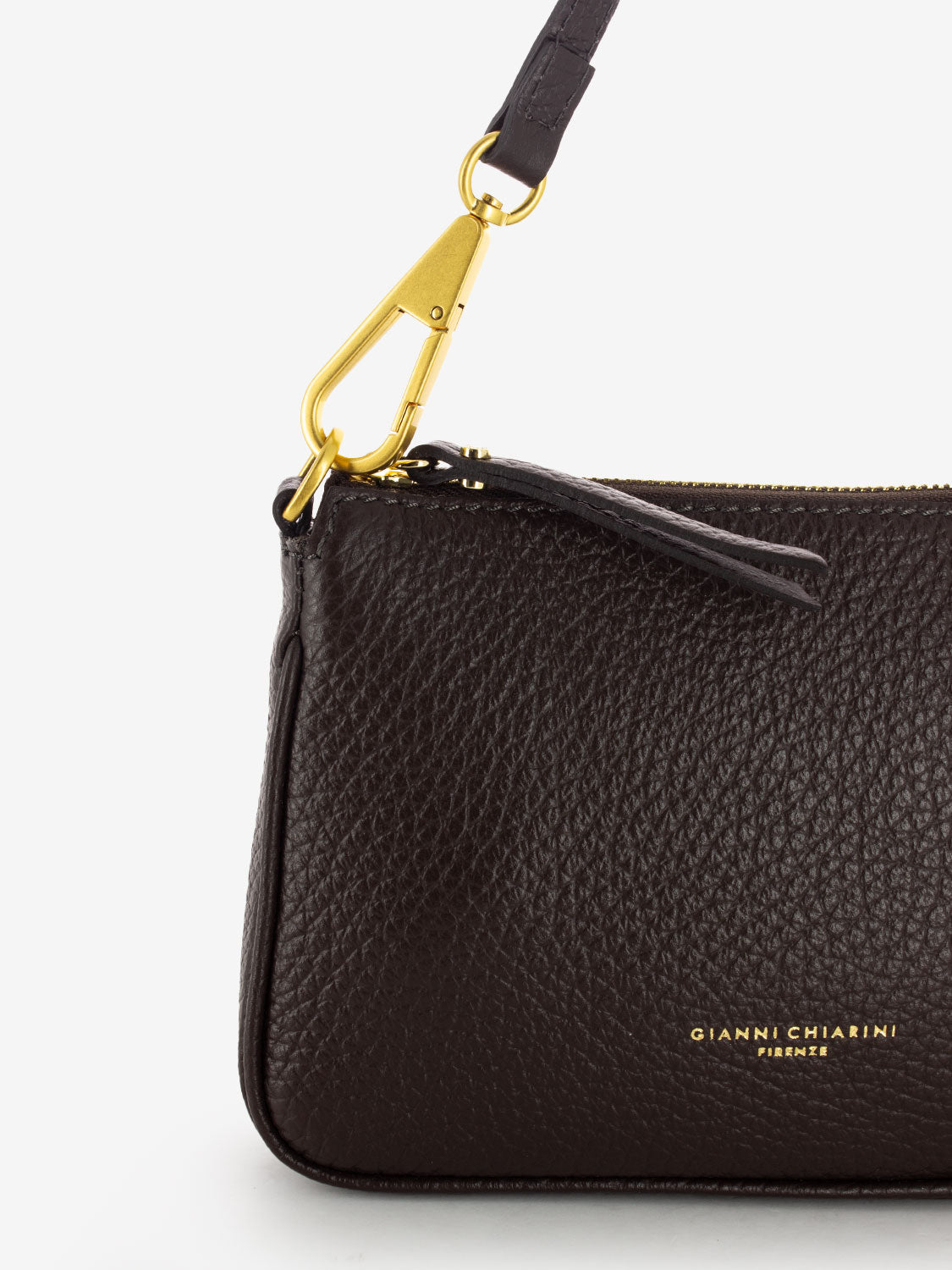 Borsa Brooke small in pelle espresso