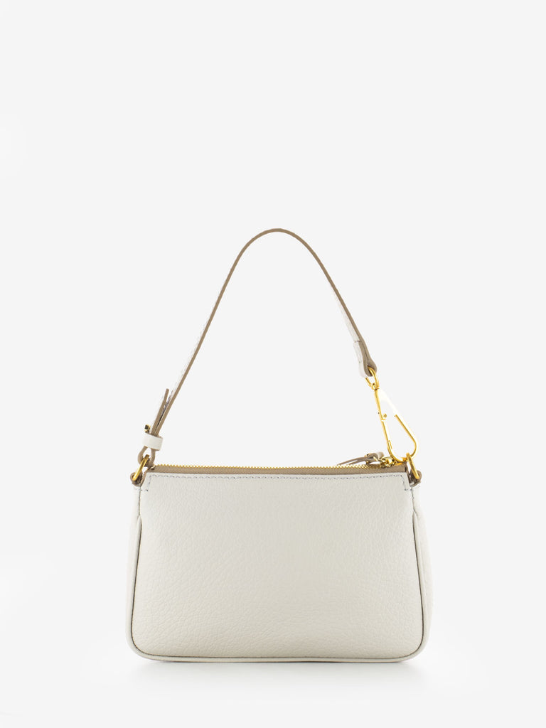 GIANNI CHIARINI - Borsa Brooke small in pelle sabbia