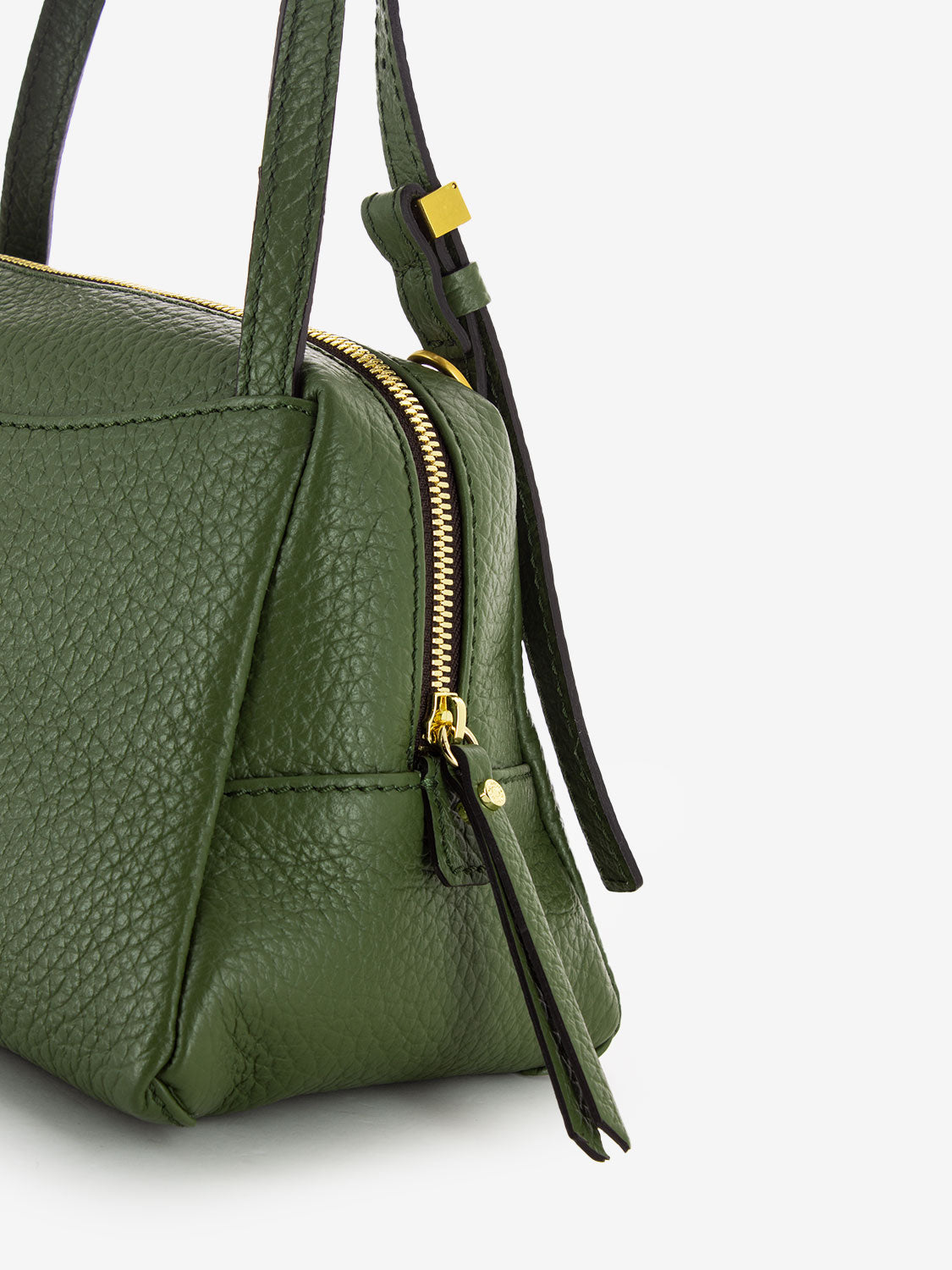 Borsa Dea in pelle deep fir