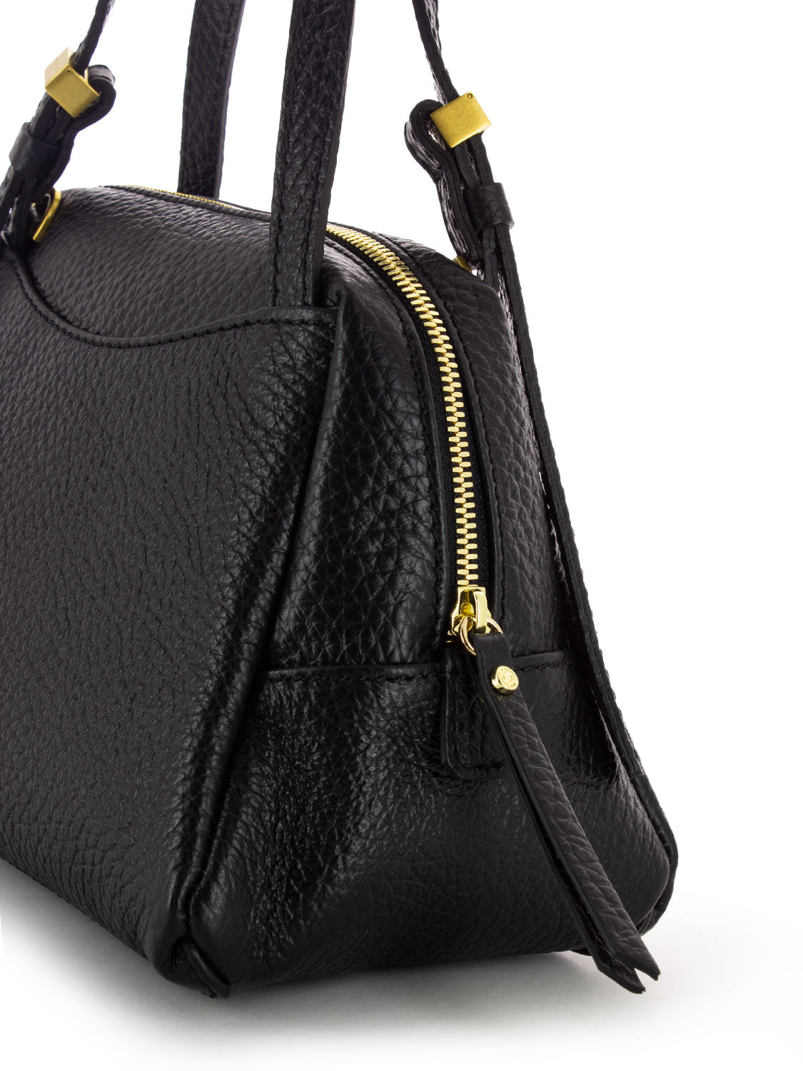Borsa Dea in pelle nera