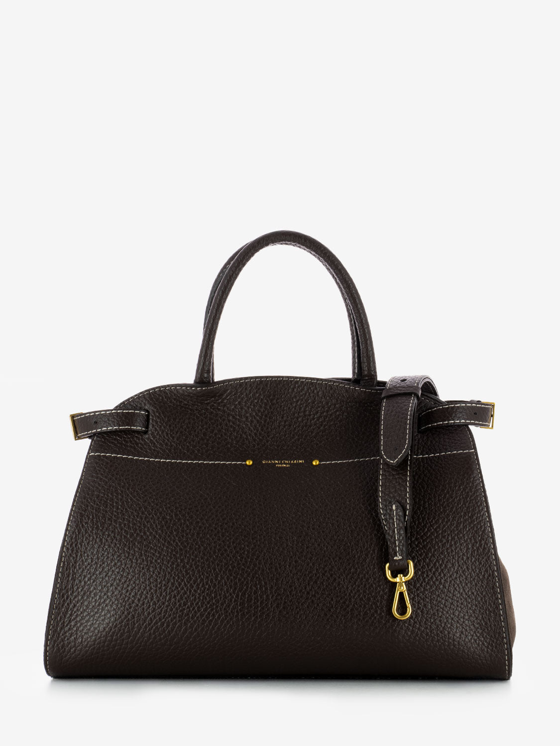 Borsa Farah in pelle espresso