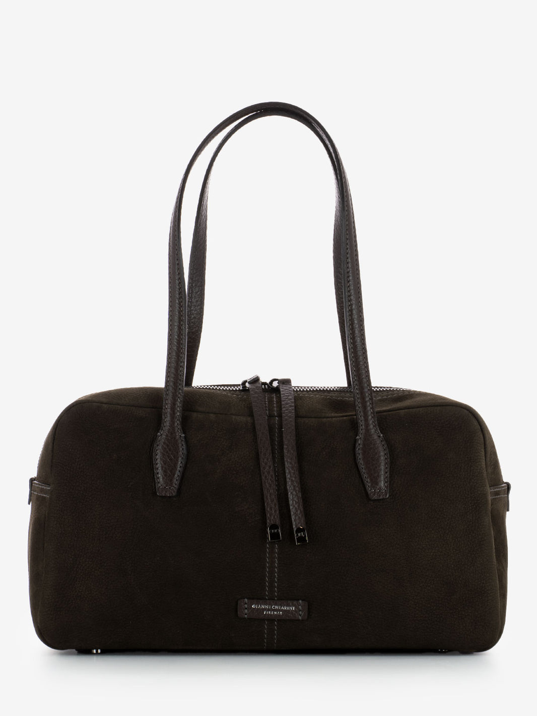 Aryna espresso leather bag