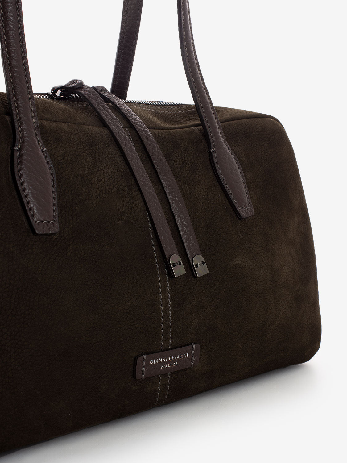 Borsa in pelle Aryna espresso