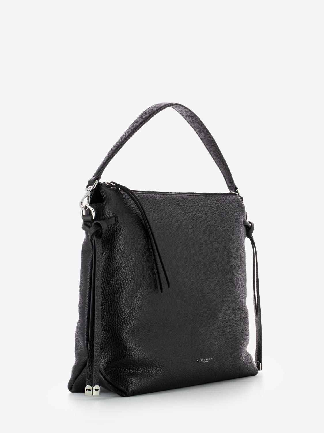 Borsa in pelle Brina nera