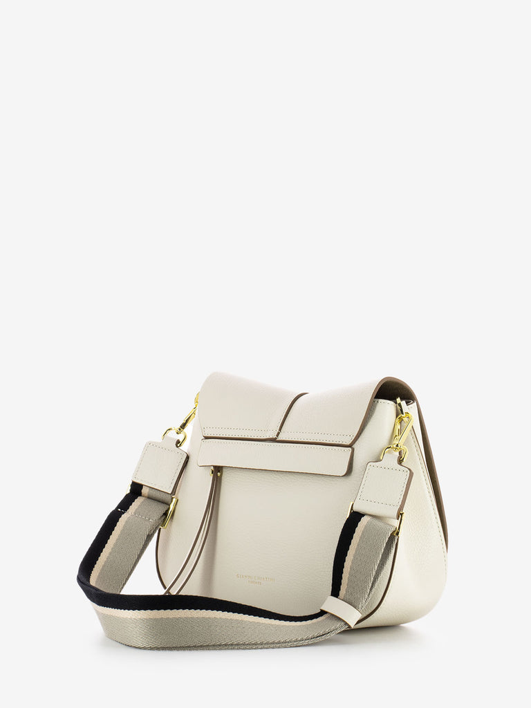GIANNI CHIARINI - Borsa in pelle Helena round marble
