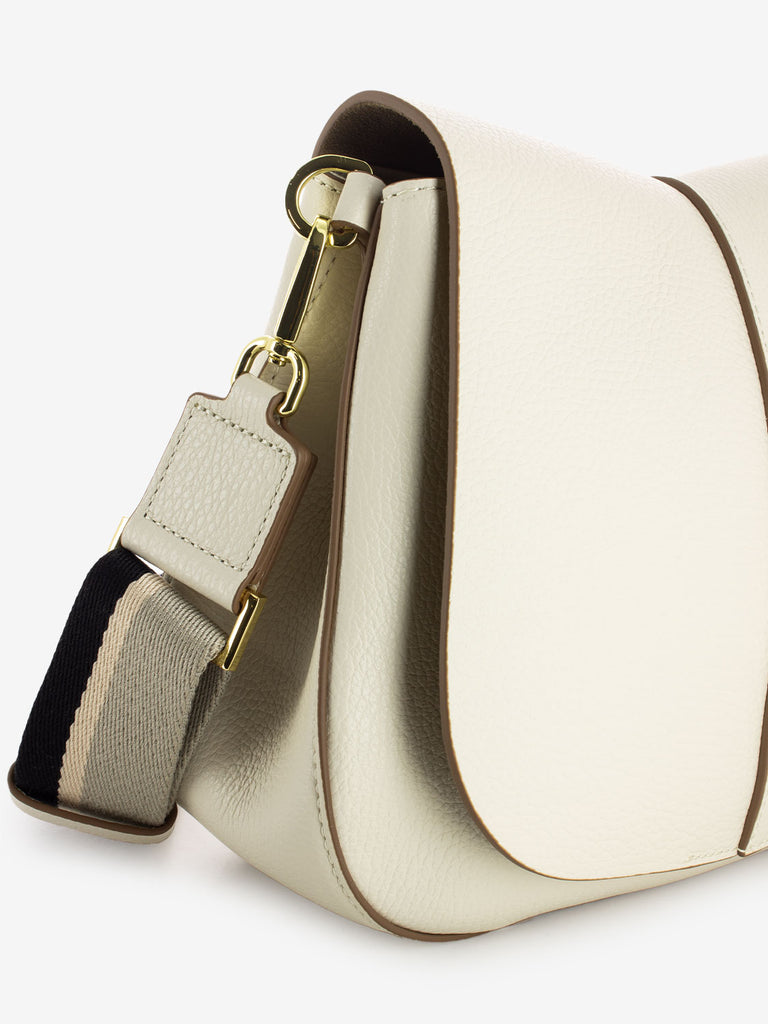 GIANNI CHIARINI - Borsa in pelle Helena round marble