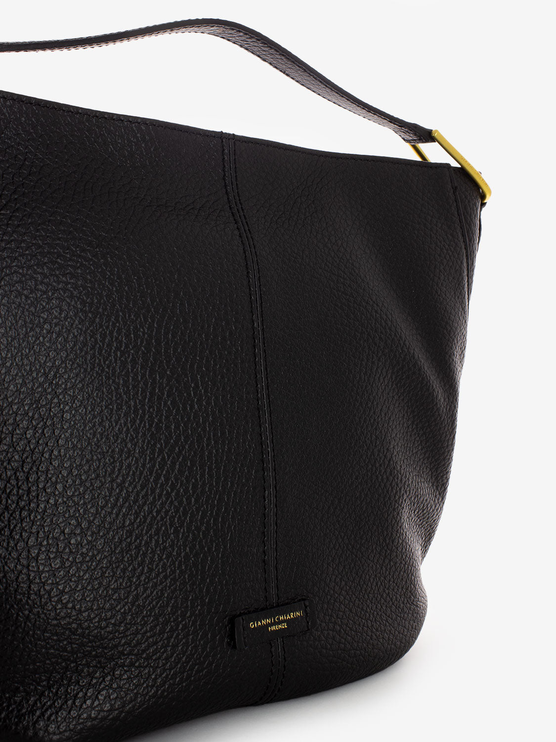 Borsa Natasha in pelle nera