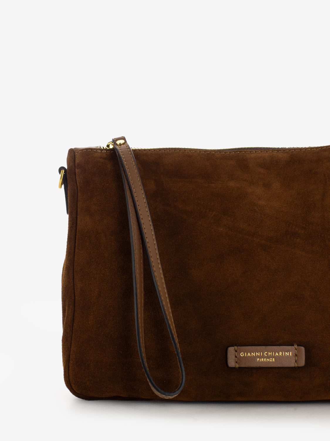 Borsa Nora in suede cognac