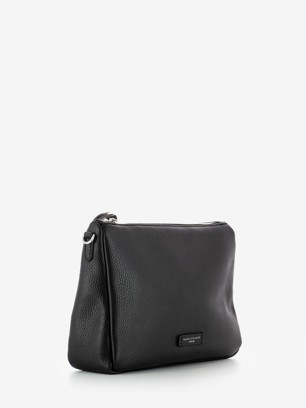 Borsa Nora Pouch in pelle nera