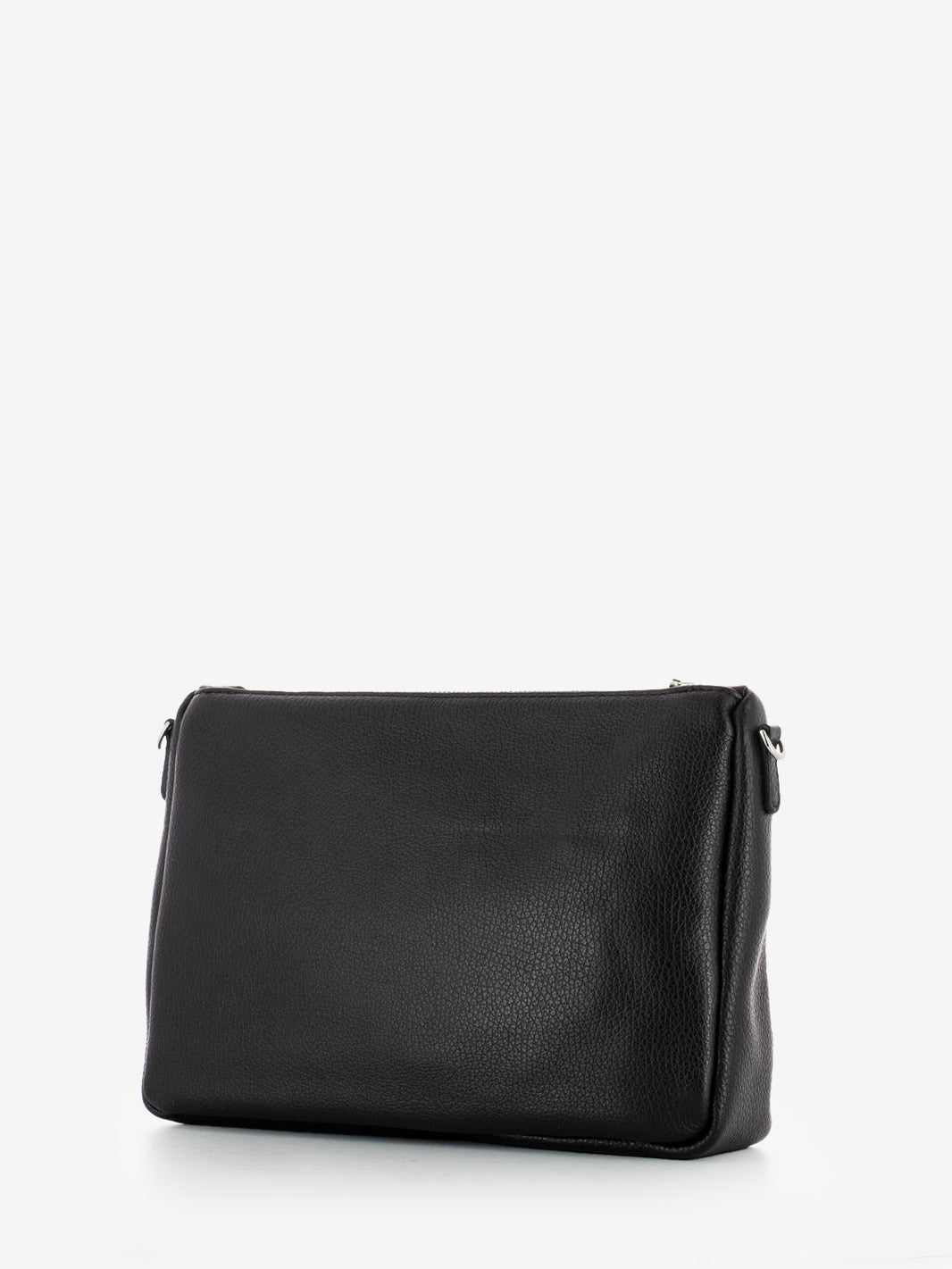 Borsa Nora Pouch in pelle nera