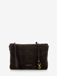 Borsa Nora Pouch in suede moka