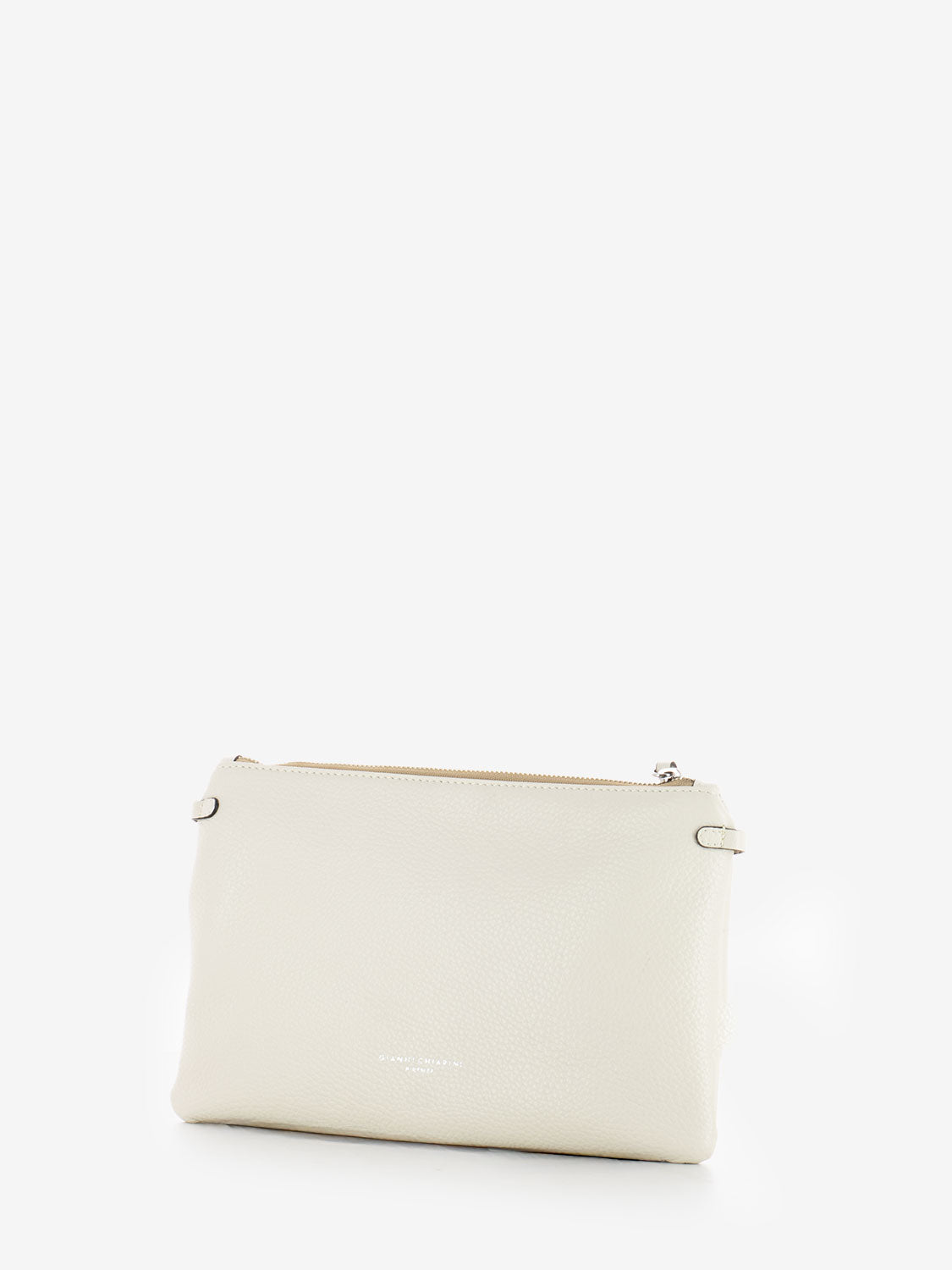 Pochette Hermy in pelle marble