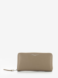 Grain leather wallet where