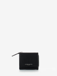 Grain Wallet in Black Leather