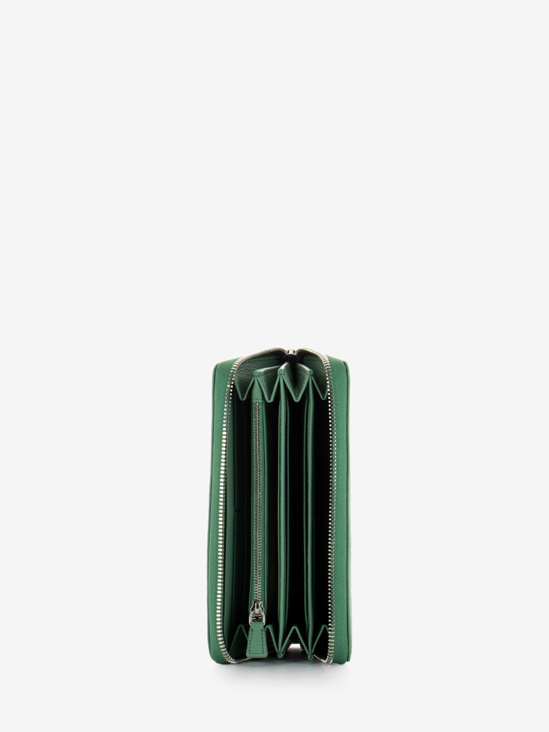 Grain zip around wallet mint