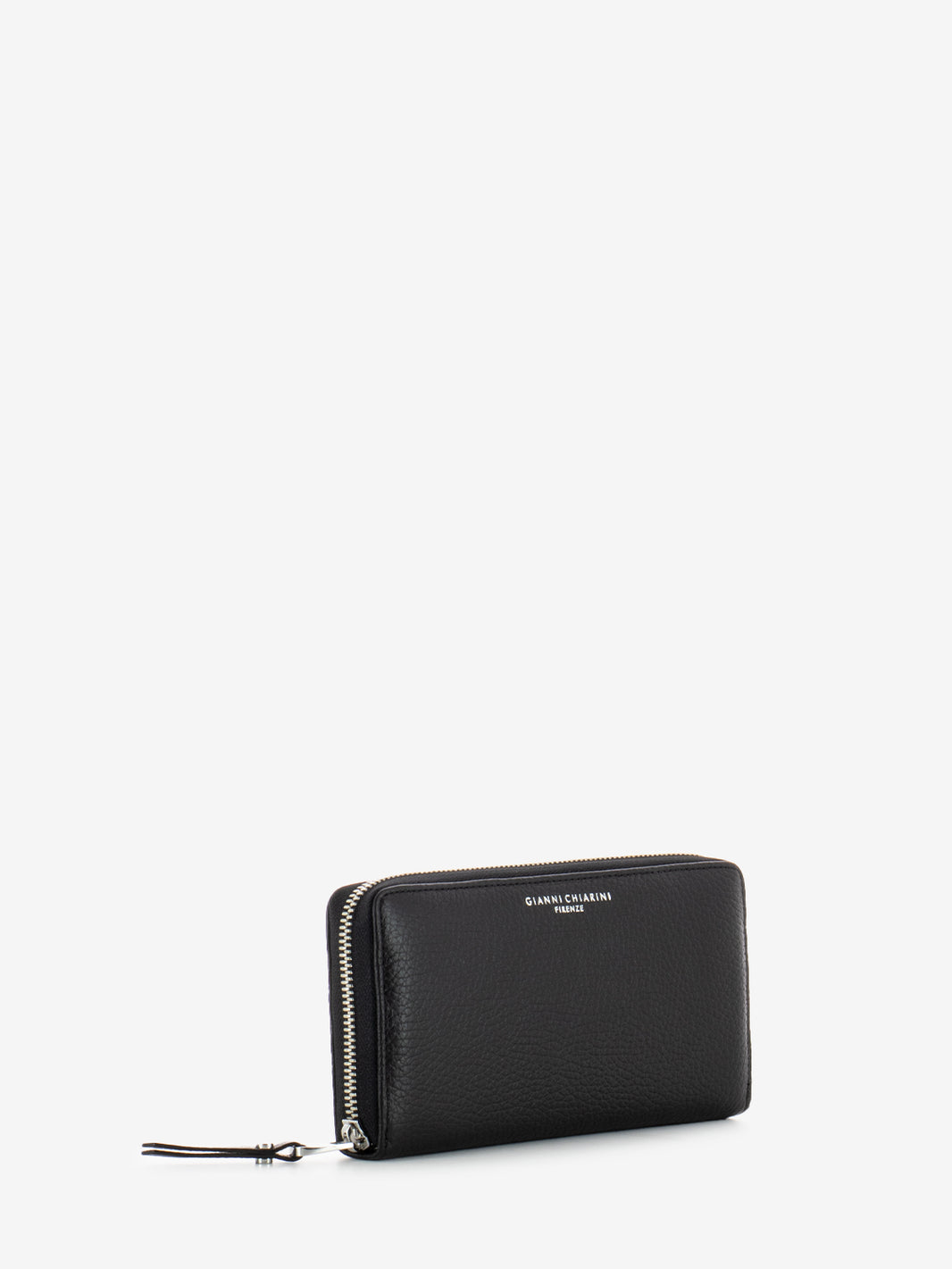 Grain zip around wallet black
