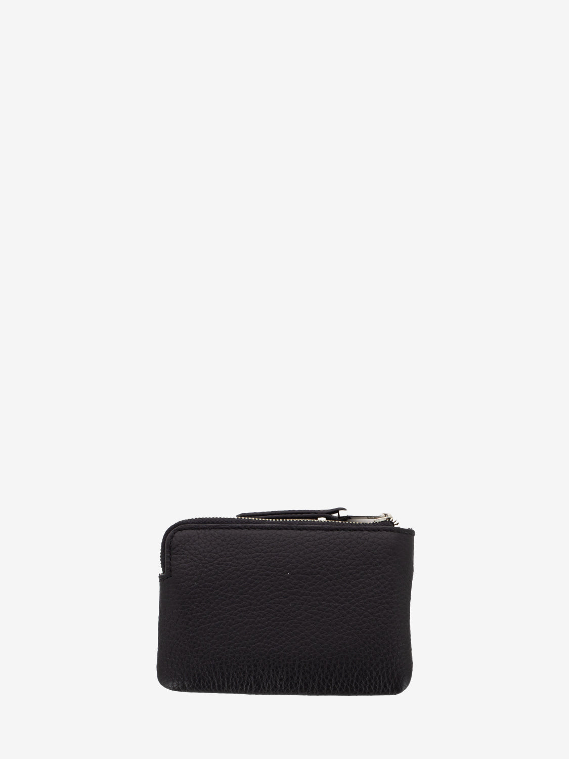Portafoglio wallets pelle grain nero