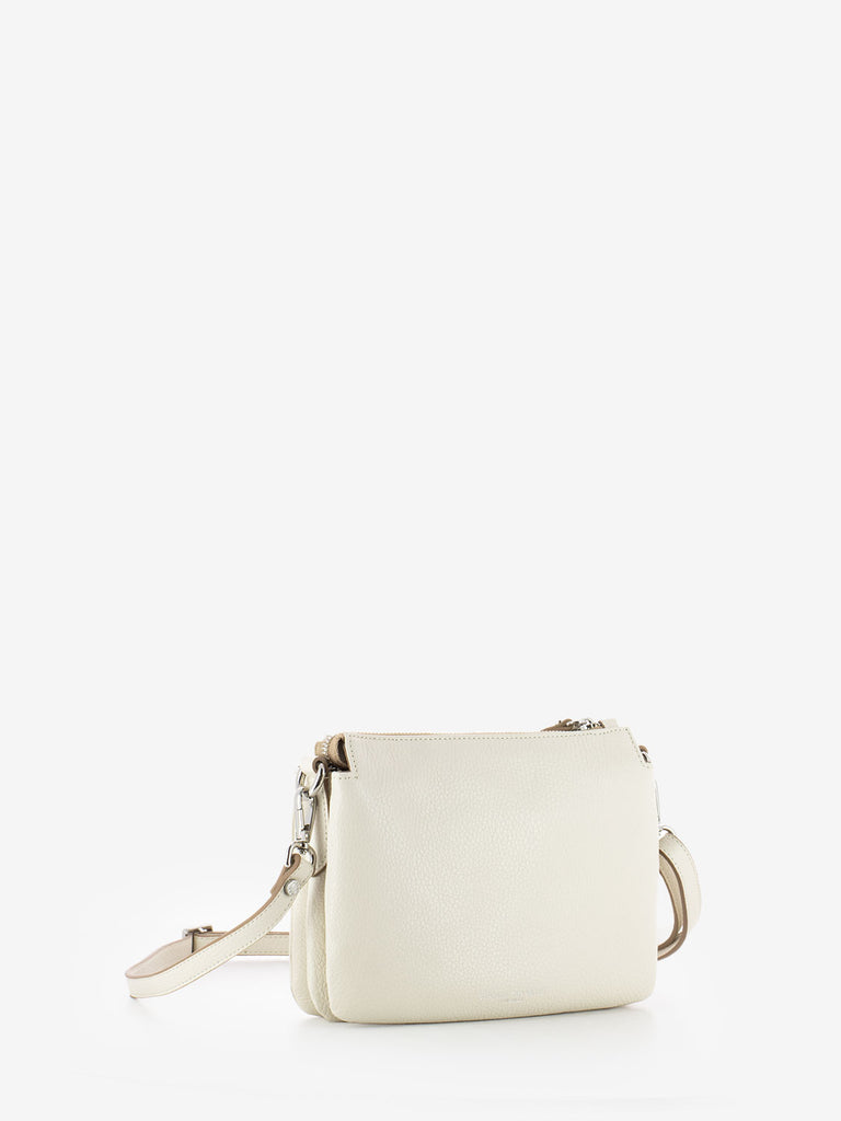 GIANNI CHIARINI - Tracolla Three small in pellle marble