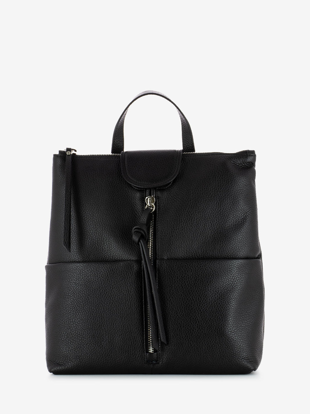 Zaino Giada in pelle nera