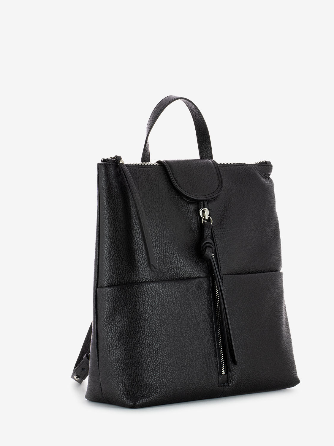 Zaino Giada in pelle nera
