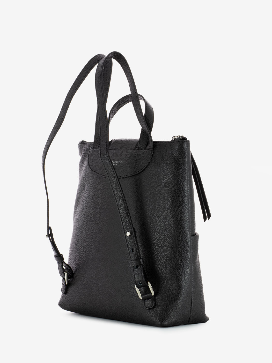 Zaino Giada in pelle nera