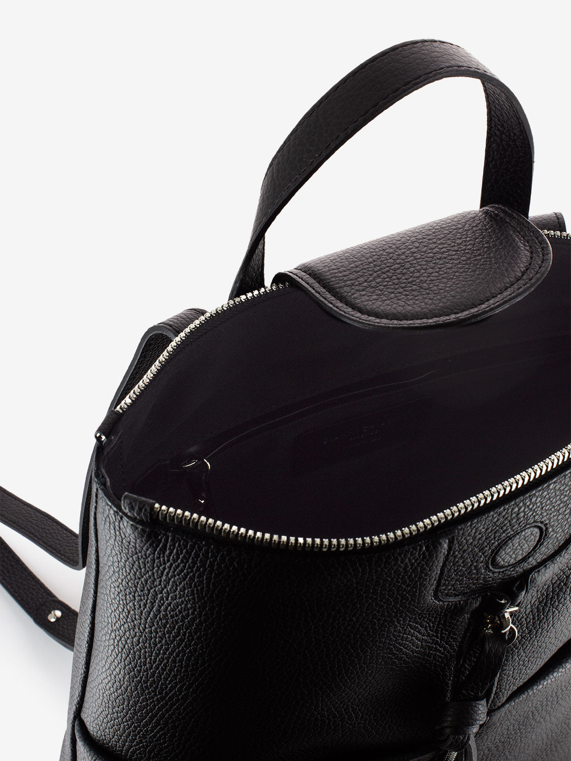 Zaino Giada in pelle nera