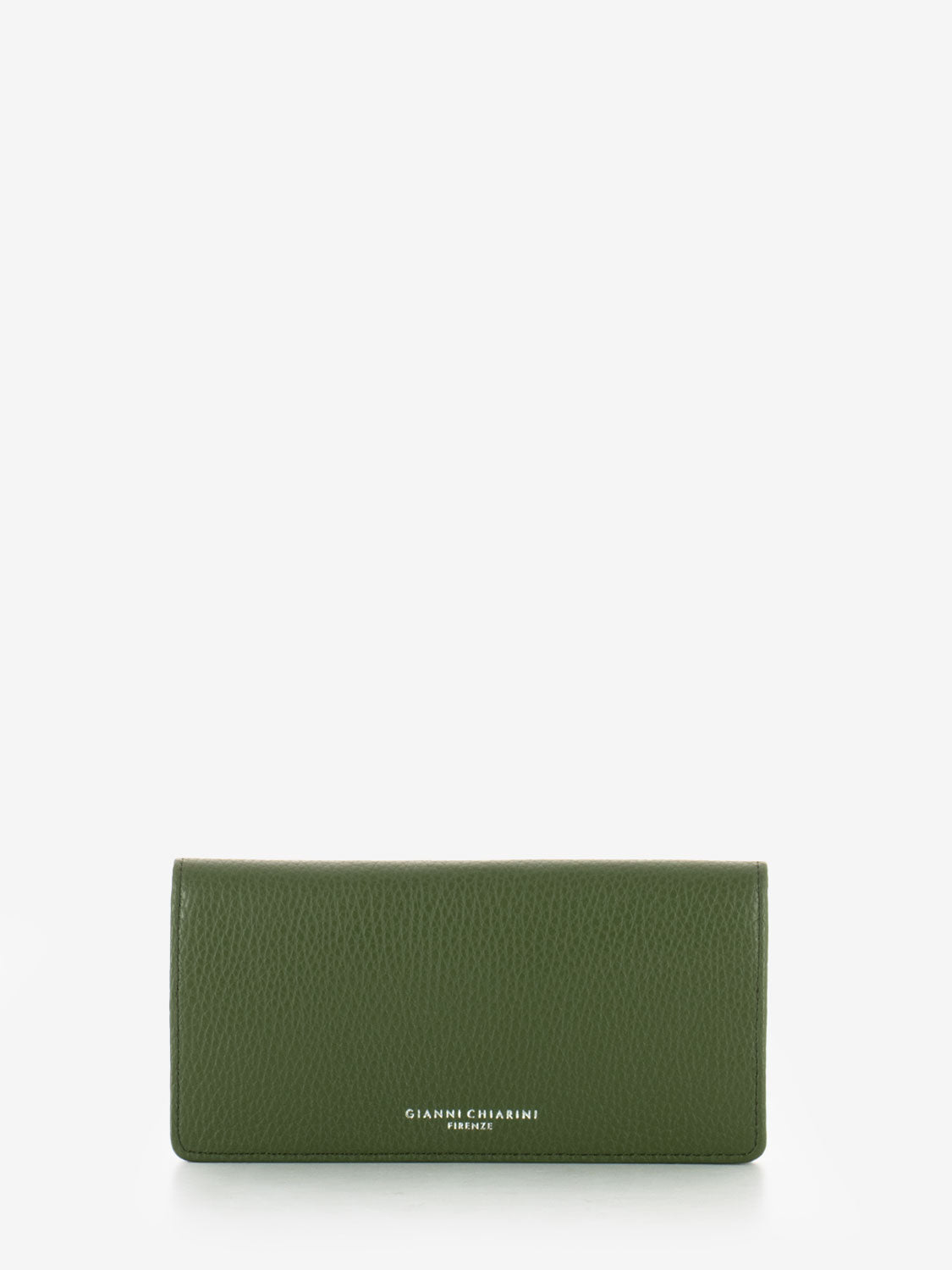 Large Grain wallet in deep fir leather
