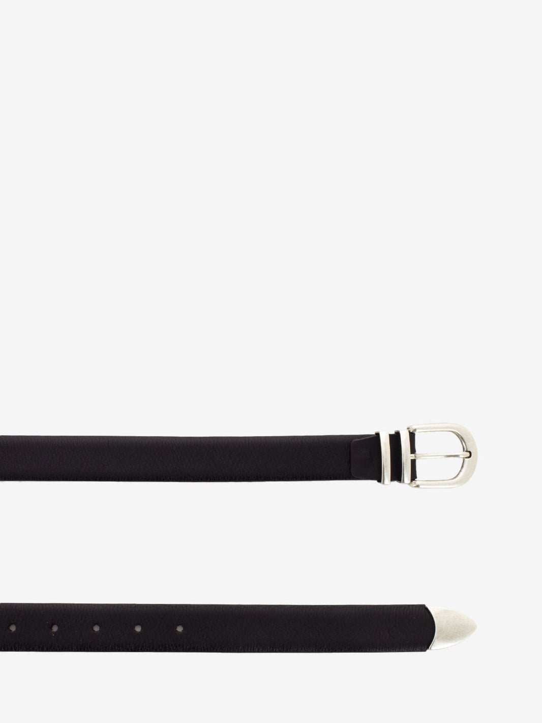 Cintura in pelle nera