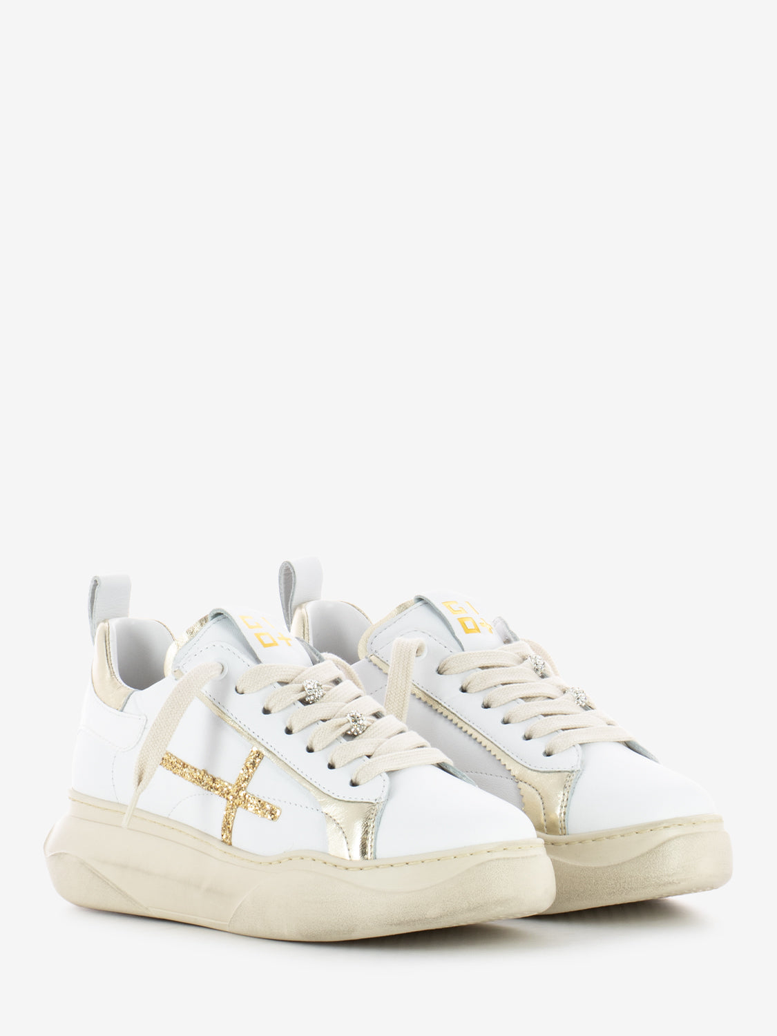 Giada Sneakers White / Gold