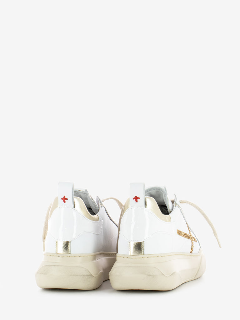 GIO+ - Sneakers Giada white / gold