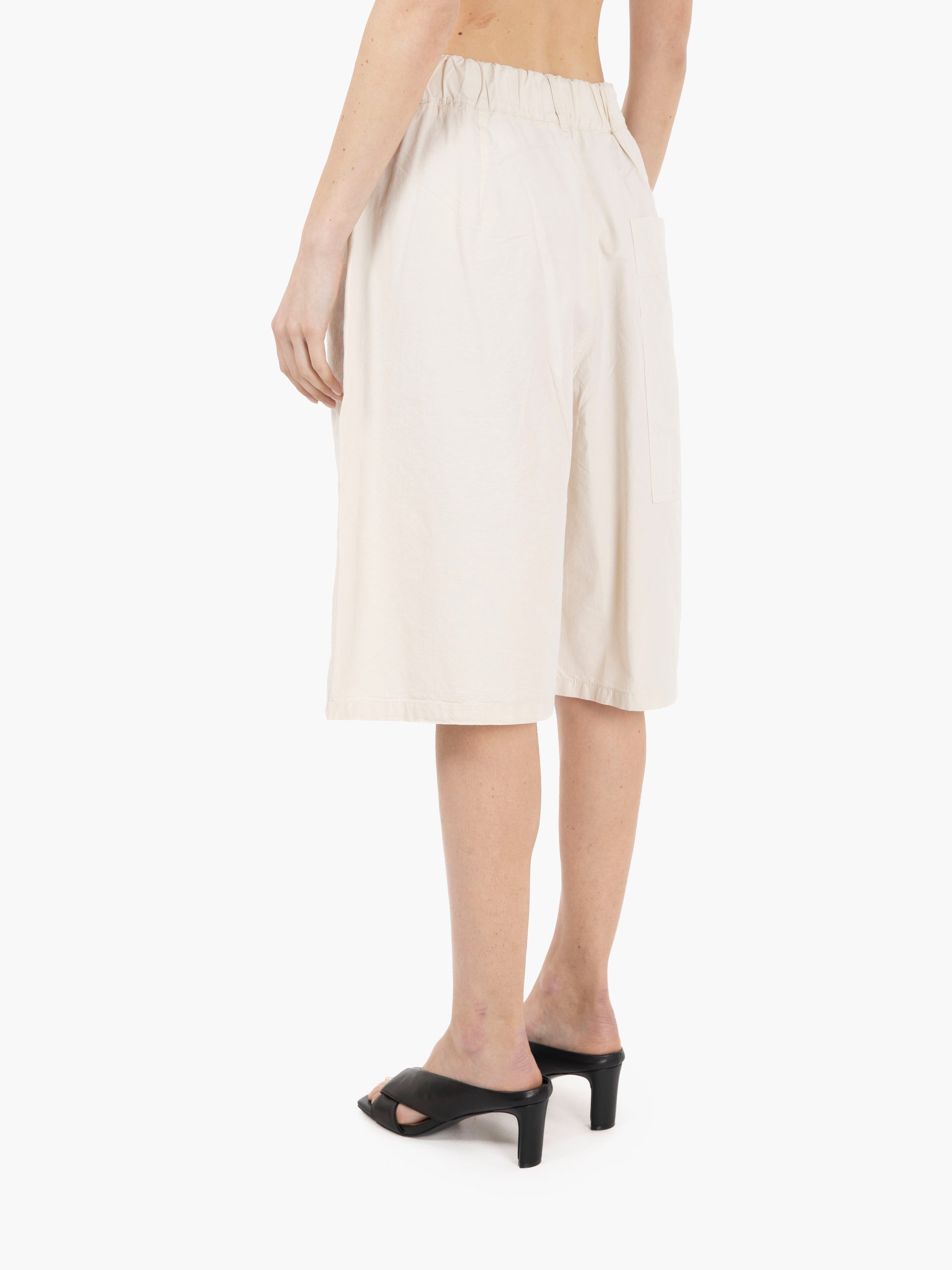 Bermuda loose ripstop offwhite