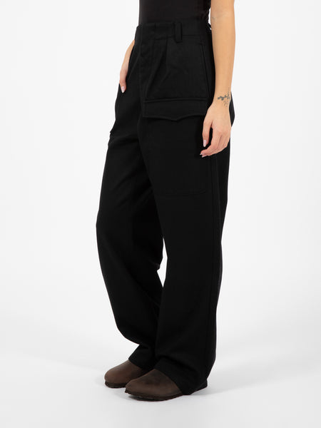 Guerilla pants uniform wool black