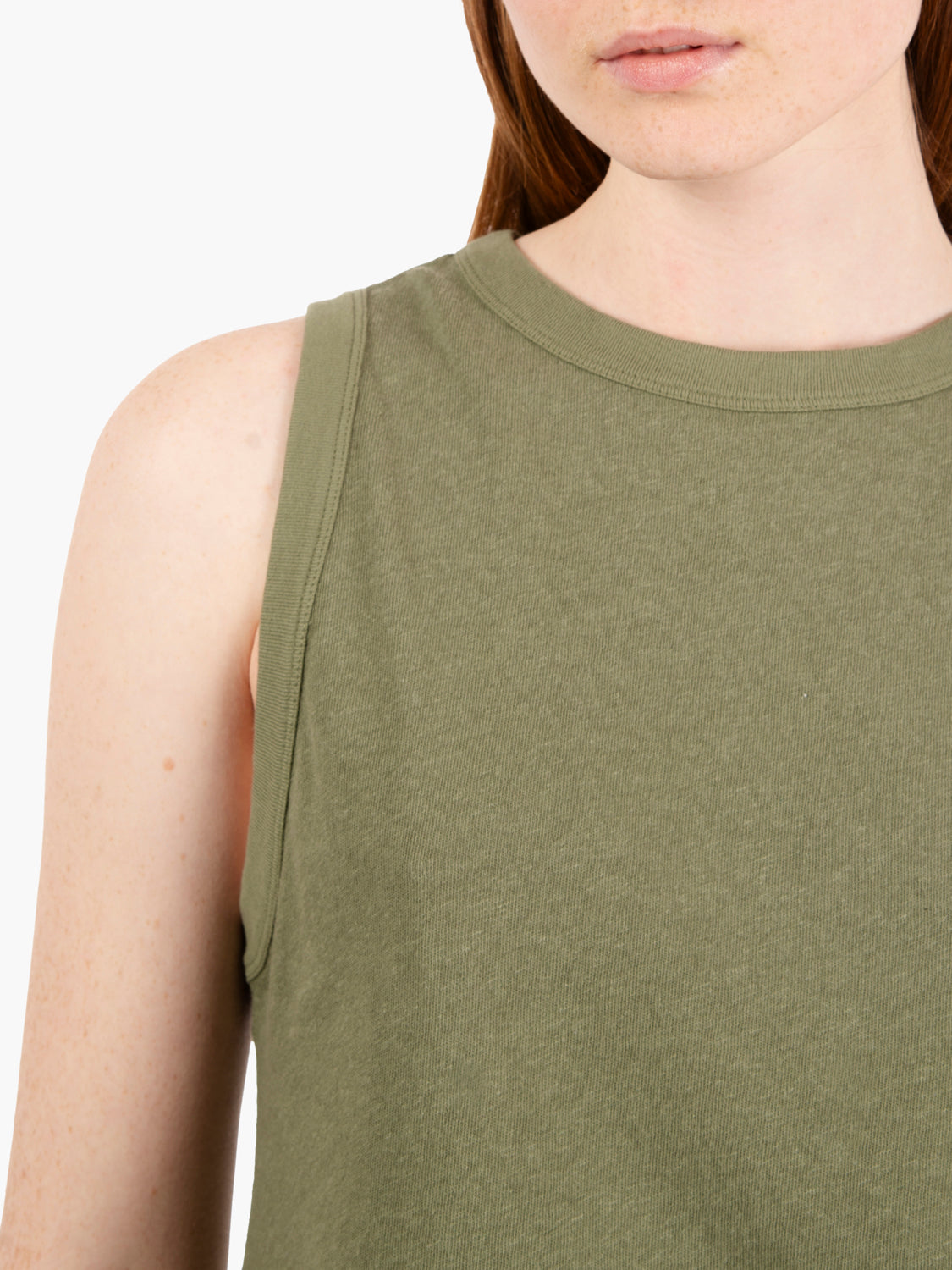 Johnny top cotton hemp litchen