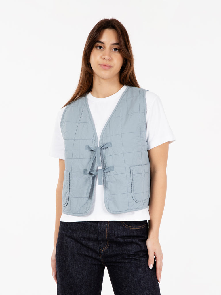 GIRLS OF DUST - Life vest cotton quilt fog