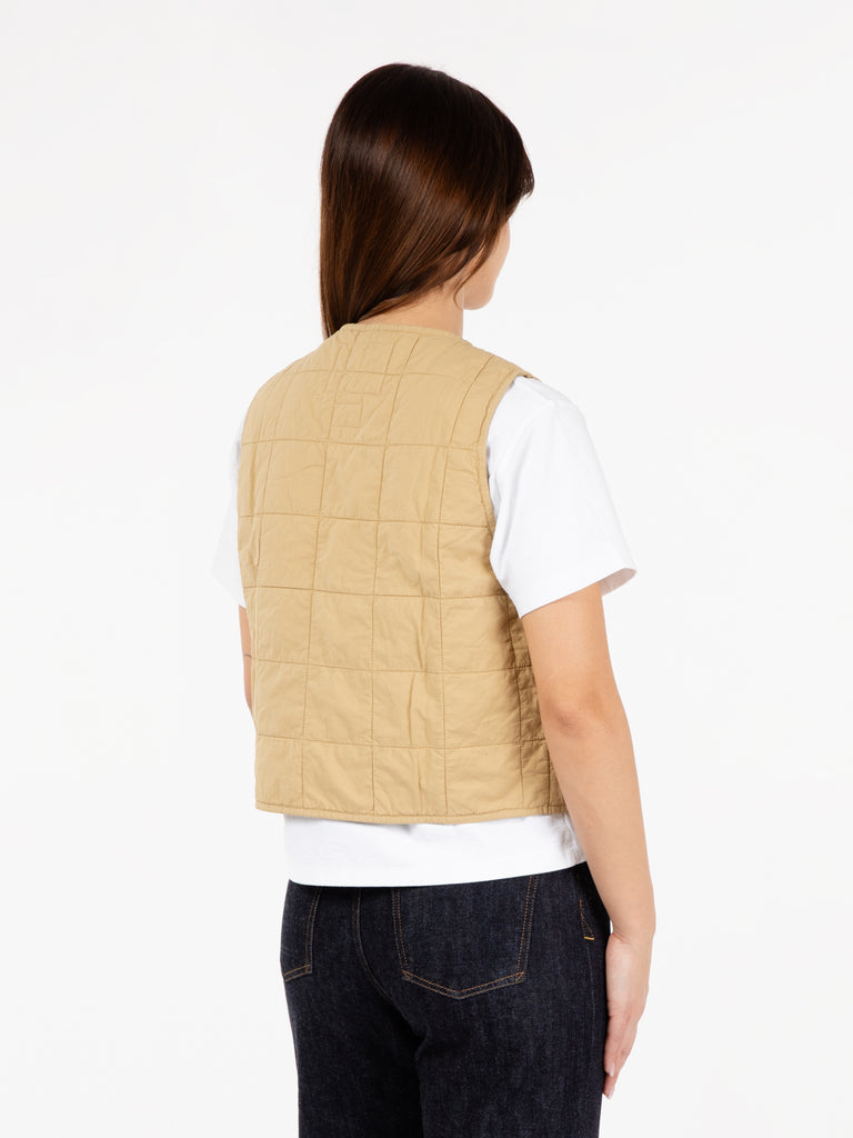 GIRLS OF DUST - Life vest cotton quilt wheat